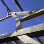 Green oak framing.